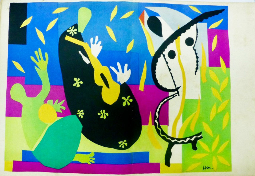 La Tristesse Du Roi.Henri Matisse